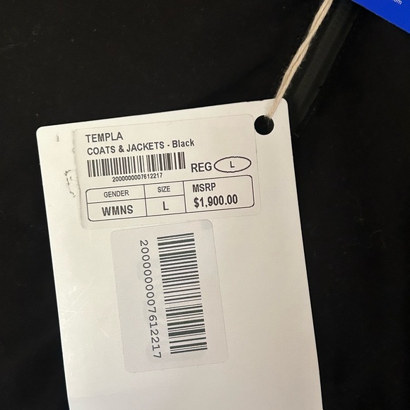 NWT MSRP $2400 TEMPLA Women's Black 3L Verba Convertible Down Coat - Size Large - Picture 4 of 11